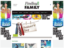 Tablet Screenshot of findlayfamily.com